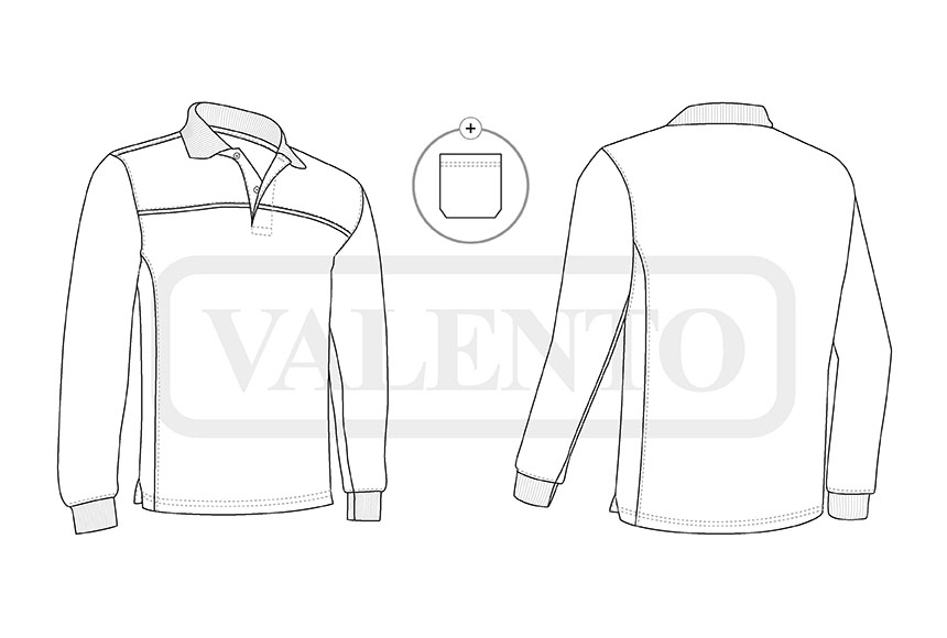 THUNDER POLO SHIRT L/S